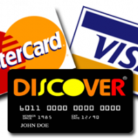 mastercard, visa, discover logo
