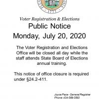 Closure Bulletin