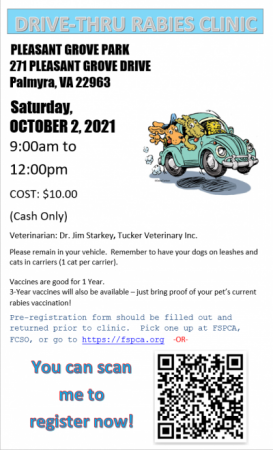 Rabies Clinic Flyer