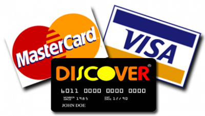mastercard, visa, discover logo