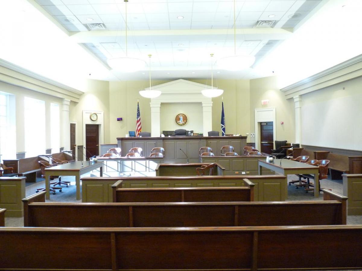 Fluvanna Circuit Courtroom Photograph