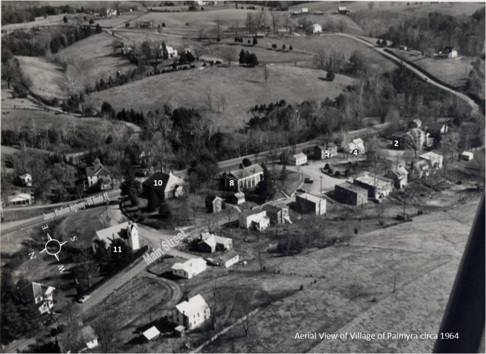 Village of Palmyra Self-Guided Walking Tour  Fluvanna County Virginia