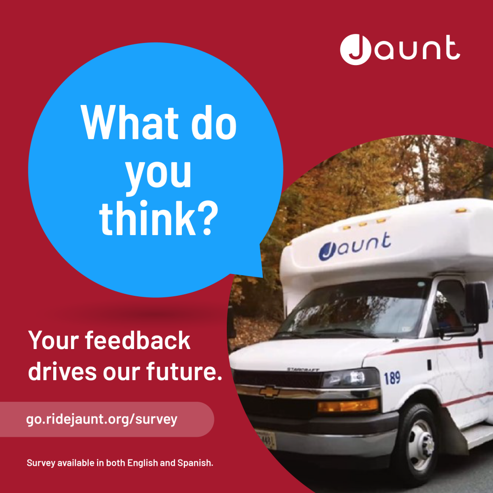 Jaunt Example Take the Jaunt Survey Today! | Fluvanna County Virginia