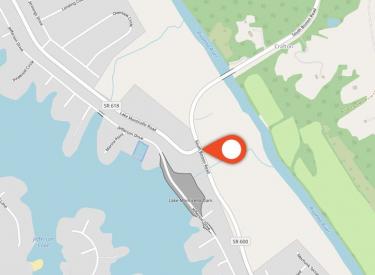a map showing the area affected by the intersection improvement project